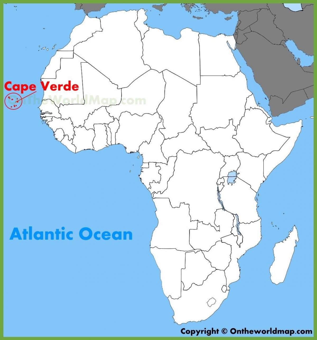 sal Cabo Verde kort